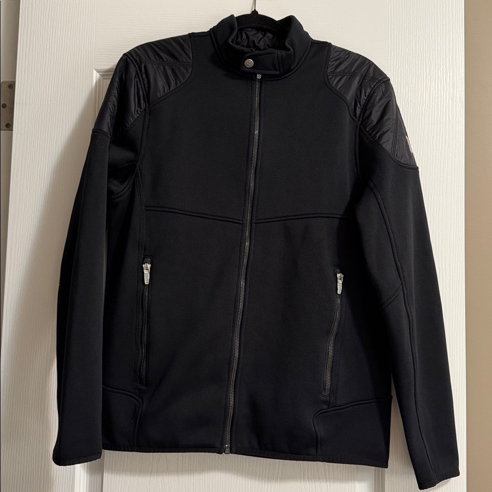 Spyder Black Zip-Up Sweater